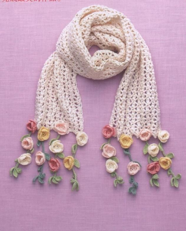 Handmade Crochet Scarves view 4