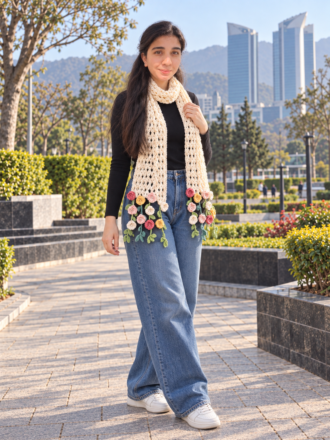 Handmade Crochet Scarves view 5