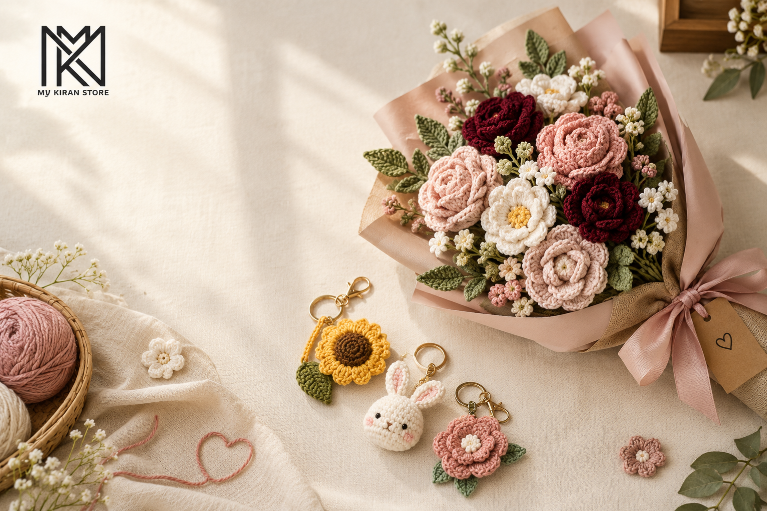 The Story Behind 𝗠𝘆𝗞𝗶𝗿𝗮𝗻.𝘀𝘁𝗼𝗿𝗲.: Turning Love, Creativity, and Dreams into Handmade Treasures